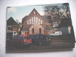 Nederland Holland Pays Bas Dokkum Met Foto Gereformeerde Kerk En Auto's - Dokkum