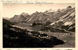 Sils Im Engadin - Blick Von "Der Letzten Bank" Auf Sils, Den Silsersee Und Maloja (66) * 11. 8. 1929 - Sils Im Engadin/Segl