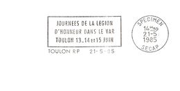 Département Du Var - Toulon - Flamme Secap SPECIMEN - Mechanical Postmarks (Advertisement)