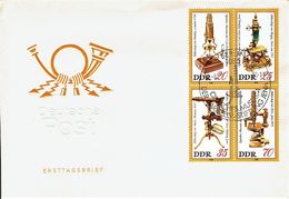 DDR / GDR - Mi-Nr 2534/2537 Zdr FDC (G365)- - 1971-1980