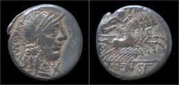 M.Fannius C.f AR Denarius - Republiek (280 BC Tot 27 BC)