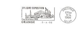 Département Du Vaucluse - Orange -  Flamme Secap SPECIMEN - Mechanical Postmarks (Advertisement)