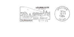 Département Du Vaucluse - Lourmarin -  Flamme Secap SPECIMEN - Mechanical Postmarks (Advertisement)