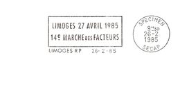 Département De La Haute Vienne - Limoges -  Flamme Secap SPECIMEN - Mechanical Postmarks (Advertisement)