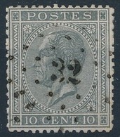 [O TB] N° 17, Obl Concours 'LP32' Beaumont - 1865-1866 Profile Left