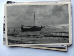 Nederland Holland Pays Bas Egmond Aan Zee De Avond Valt Met Bootje - Egmond Aan Zee