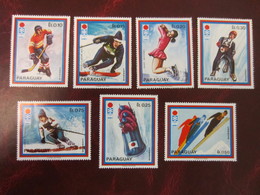 PARAGUAY 1972 OLYMPIC WINTER GAMES SAPPORO MH* (1a) - Paraguay