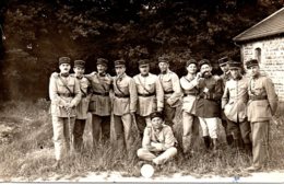 Carte Photo Mess Des Officiers Du 54ème RAC 1924, Noms Au Dos. - Oorlog, Militair