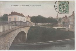St-Pierre-les-Nemours - Vue D'ensemble - 1907 - Couleur - Saint Pierre Les Nemours