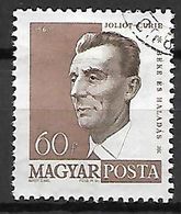 HONGRIE   -   1960 .   Y&T N° 1375 Oblitéré.   Célébrité  /   Frédéric Joliot-Curie. - Used Stamps