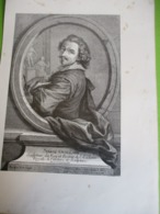 Grande Gravure Simon GUILLAIN , Sculpteur  /PARIS Sous LOUIS XIV/Monuments Et Vues/A Maquet/1883   GRAV366 - Estampas & Grabados