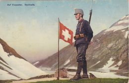Grenzbesetzung 1914 - Occupation Des Frontières- Auf Vorposten - Sentinelle - Douane