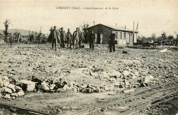 Lassigny * L'emplacement De La Gare * Ligne Chemin Fer Oise - Lassigny