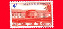 Nuovo - MNH - Repubblica Del CONGO - 1964 - Palazzo Della Nazione - Léopoldville - (Kinshasa) - 4 - Neufs