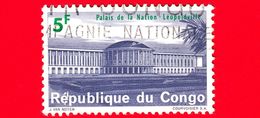 Repubblica Del CONGO - Usato - 1964 - Palazzo Della Nazione - Léopoldville - (Kinshasa) - 5 - Used Stamps