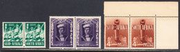 South Africa 1941-43 Mint Mounted, See Notes, Sc# 81,84,86, SG 88,92,95 - Unused Stamps