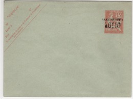 Enveloppe  Surchargée Taxe Réduite  - 15c Mouchon (ttb ) - Standard Covers & Stamped On Demand (before 1995)