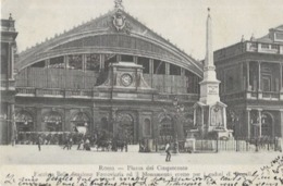 ROMA . PIAZZA  DEI CINQUECENTO FACINA  DELLA STAZIONE FERROVIARIA - Stazione Termini