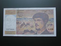 20 Vingt Francs - DEBUSSY - 1997  Alphabet G.059   **** EN ACHAT IMMÉDIAT  **** - 20 F 1980-1997 ''Debussy''