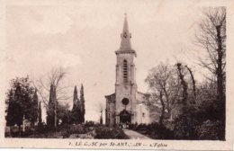 Cpa Le Bosc L'église Par St Antonin. - Altri & Non Classificati