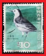 110. HONG KONG,CHINA ($10) 2006 USED STAMP BIRDS (WHITE WAGTAIL) . - Used Stamps