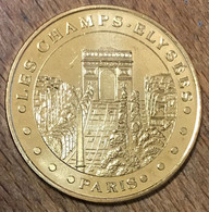 75008 PARIS LES CHAMPS ELYSÉES MDP 2008 MEDAILLE SOUVENIR MONNAIE DE PARIS JETON TOURISTIQUE MEDALS COINS TOKENS - 2012