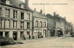 Moulin La Marche * Place De La Gendarmerie Nationale * Café Tabac Hôtel De L'orne - Moulins La Marche