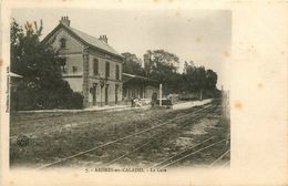 Ardres En Calaisis * La Gare * Ligne Chemin De Fer Pas De Calais - Ardres