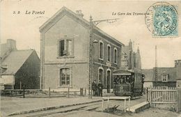 Le Portel * La Gare Des Tramways * Tramway Tram * Locomotive N° 51 - Le Portel