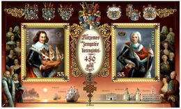 Latvia 2012 . Kurzeme And Ziemgale Duchy-450. S/S Of 2v: 55,35.  Michel # BL 30 - Lettonia