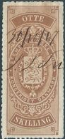 DANIMARCA-DANMARK, 1867 Revenue Stamp Used - Revenue Stamps
