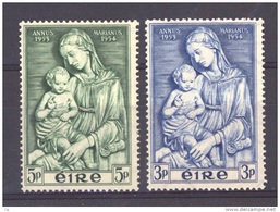 Irlande  -  1954  :  Yv  122-23  **            ,     N2 - Unused Stamps