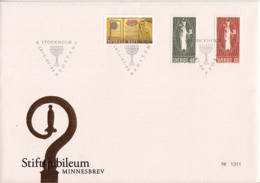 Sweden 2014 Memorial Cover Stiftsjubileum Nr 1311 - Briefe U. Dokumente