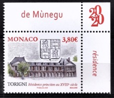 MONACO 2020 - Y.T. N° 3243 / ANCIENS FIEFS DES GRIMALDI - TORIGNI - NEUF ** - Neufs