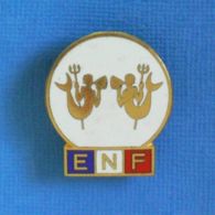 1 BROCHE //  ** E.N.F. / ÉCOLE DE NATATION FRANÇAISE / 2ème TRITON ** . (Elie Mardini) - Natation