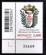 MONACO 2020 - Y.T. N° 3141 / SITES HISTORIQUES GRIMALDI DE MONACO - NEUF ** - Ungebraucht