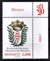 MONACO 2020 - Y.T. N° 3141 / SITES HISTORIQUES GRIMALDI DE MONACO - NEUF ** - Neufs
