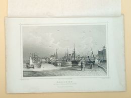 Harlingen Van Het Zuiderhavenhoofd Gezien 1858/ Harlingen (NL), Seen From The Zuiderhavenhoofd 1858. Siderius, FRIESLAND - Art
