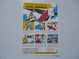 VIEUX PAPIERS - BUVARD : Jean MERMOZ - Transports