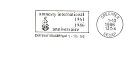 Département Des Hauts De Seine - Chatenay Malabry -  Flamme Secap SPECIMEN - Mechanical Postmarks (Advertisement)