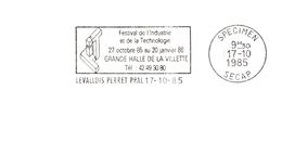 Département Des Hauts De Seine - Levallois Perret -  Flamme Secap SPECIMEN - Mechanical Postmarks (Advertisement)