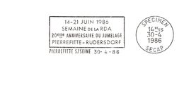 Département De La Seine St Denis - Pierrefitte -  Flamme Secap SPECIMEN - Mechanical Postmarks (Advertisement)