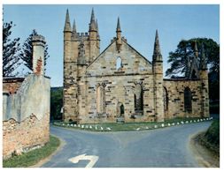 (D 15) Australia - TAS - Port Arthur Church - Port Arthur