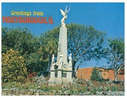 (D 15) Australia - QLD - Maryborough War Memorial - Sunshine Coast