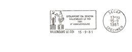 Département Du Val De Marne - Villeneuve Le Roi -  Flamme Secap SPECIMEN - Mechanical Postmarks (Advertisement)