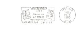 Département Du Val De Marne - Vincennes -  Flamme Secap SPECIMEN - Mechanical Postmarks (Advertisement)