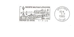 Département Du Val D'Oise - Enghein Les Bains -  Flamme Secap SPECIMEN - Mechanical Postmarks (Advertisement)
