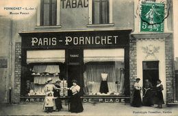 Pornichet * 1908 * Devanure Maisn PONCET * Paris Pornichet * Tabac Articles De Plage * Commerce Magasin - Pornichet