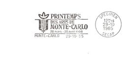 Monaco -  Flamme Secap SPECIMEN - Postmarks