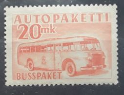 FINLAND FINLANDE POSTE Colis Par AUTOBUS AUTOPAKETTI BUSS PAKET Yvert No  7, 20 Mk,neuf ** MNH TB - Postbuspakete